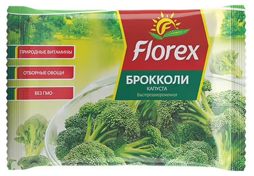Брокколи ФЛОРЕКС с/м 400г
