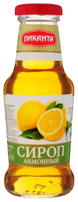 Сироп ПИКАНТА лимонный 300г