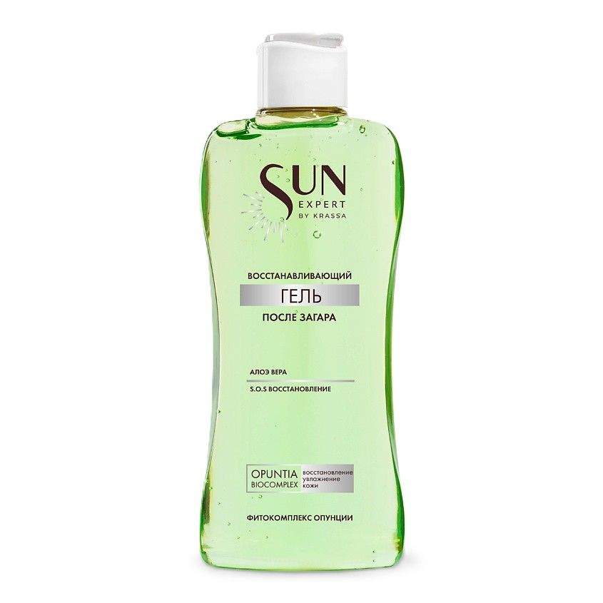 Гель после загара КРАССА Сан Эксперт Восстанавливающий 180мл
