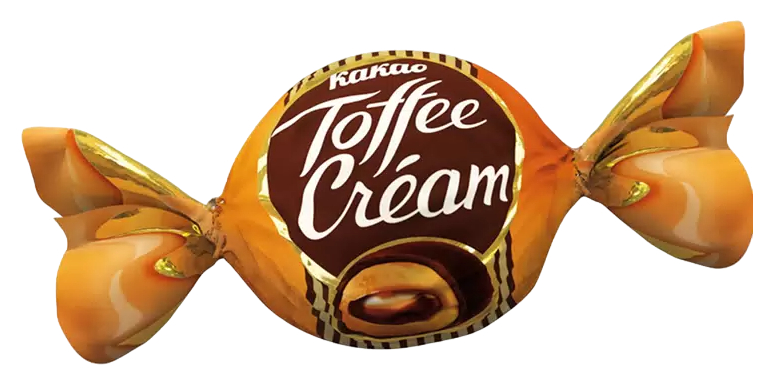Конфеты ЭССЕН Тоффи крем какао 200г
