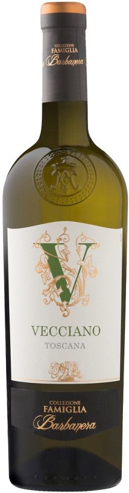 Вино БАРБАНЕРА Вечиано Тоскана Бьянко белое п/сух 12-12.5% ст/б 0.75л