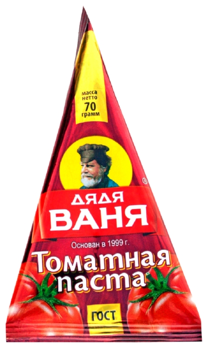 Томатная паста ДЯДЯ ВАНЯ 25% т/пак 70г