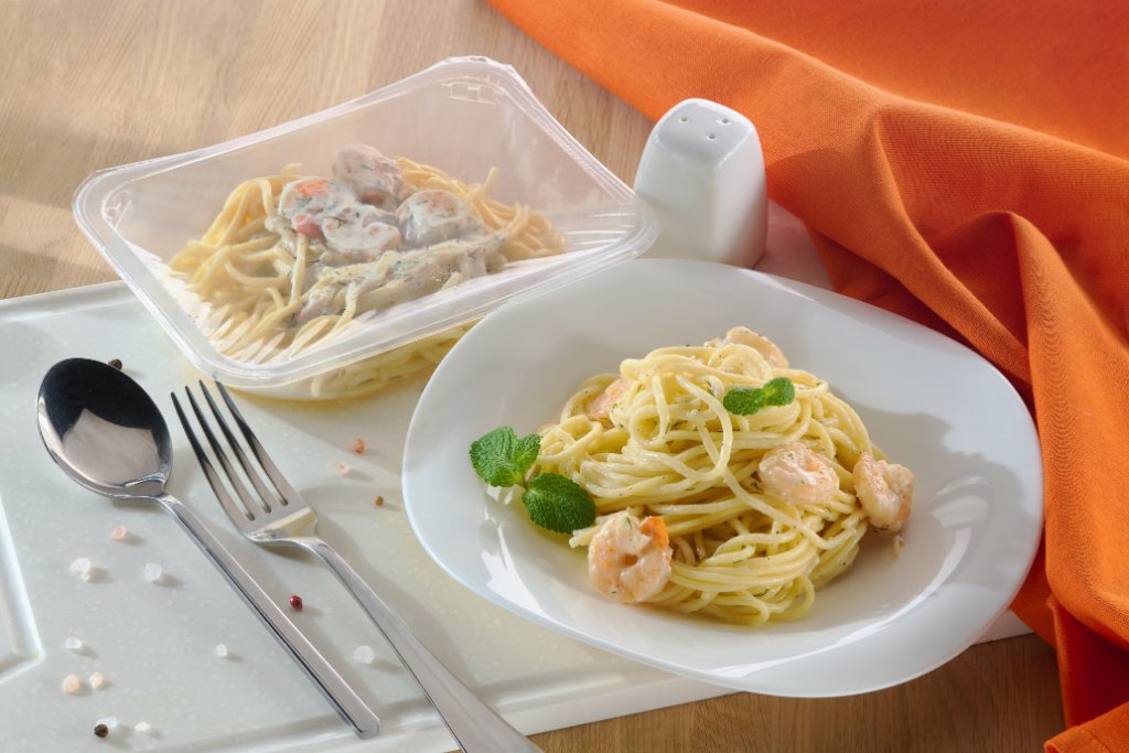 Паста с морепродуктами 200г