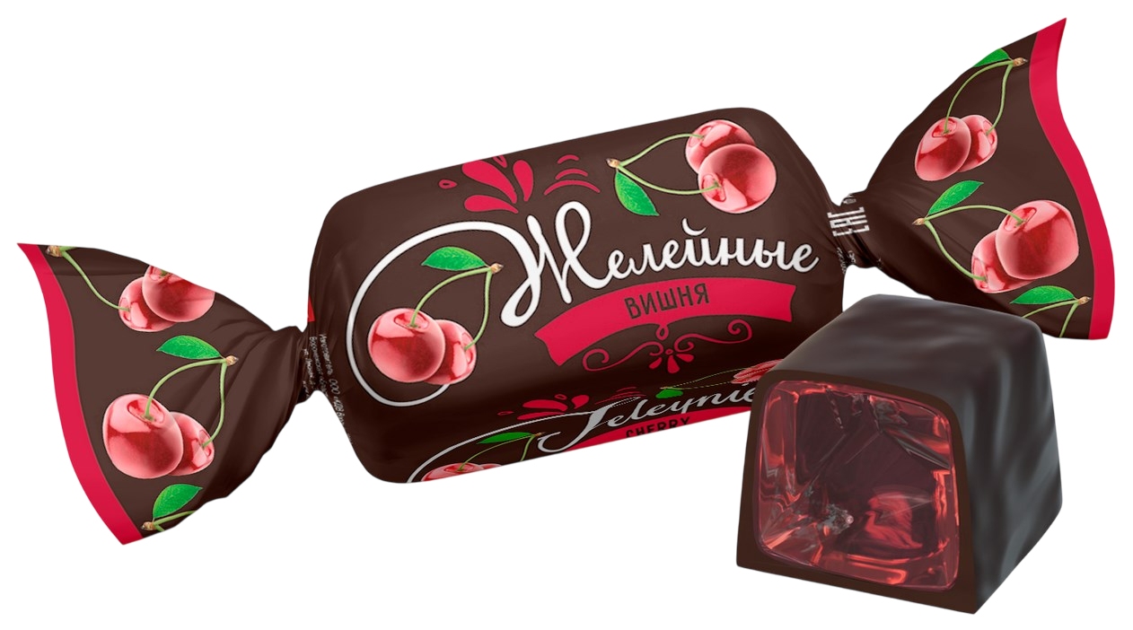 Конфеты ЯШКИНО желейные вишневые весовые