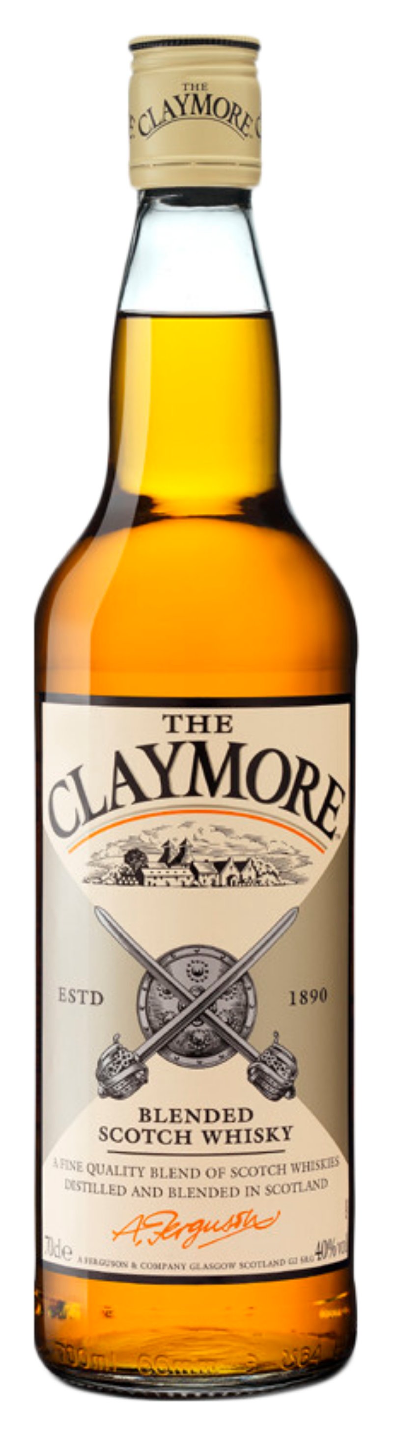 Виски КЛЕЙМОР шотландский купажированный 40% ст/б 0.7л