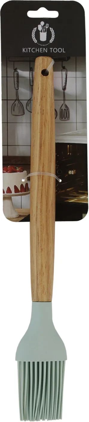 Кисточка кондитерская 27*3.8*1.5см светло-зеленая арт.H7542-24-5