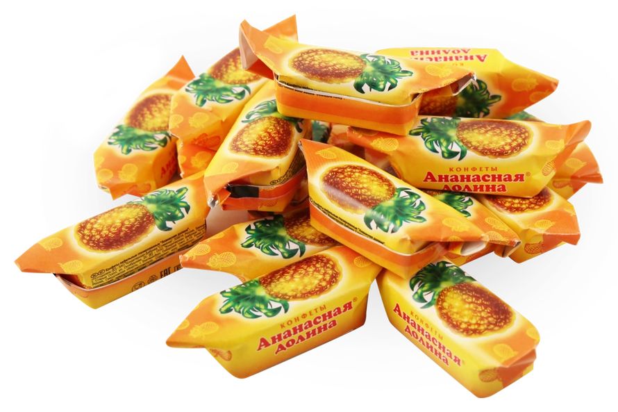 Конфеты СЛАВЯНКА Ананасная долина 250г