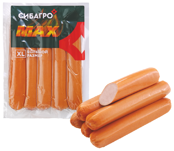 Сосиски СИБАГРО Макс 400г