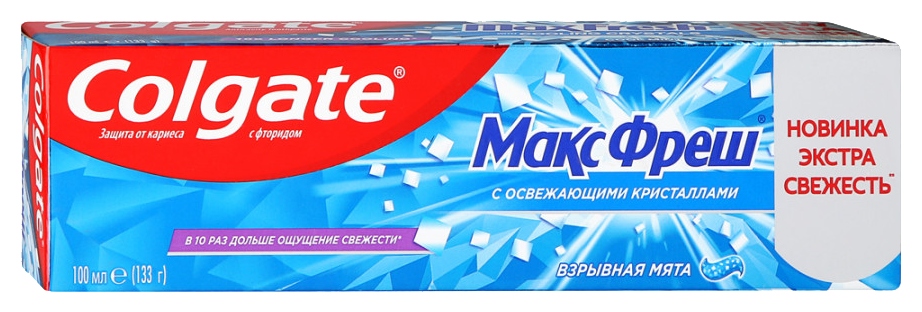Зубная паста КОЛГЕЙТ Макс фреш взрывная мята 100мл