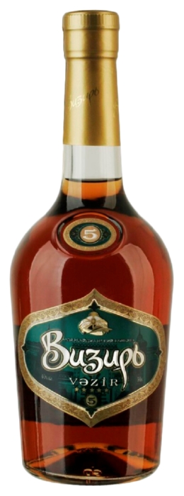 Коньяк ВИЗИРЬ 5 лет 40% ст/б 0.5л