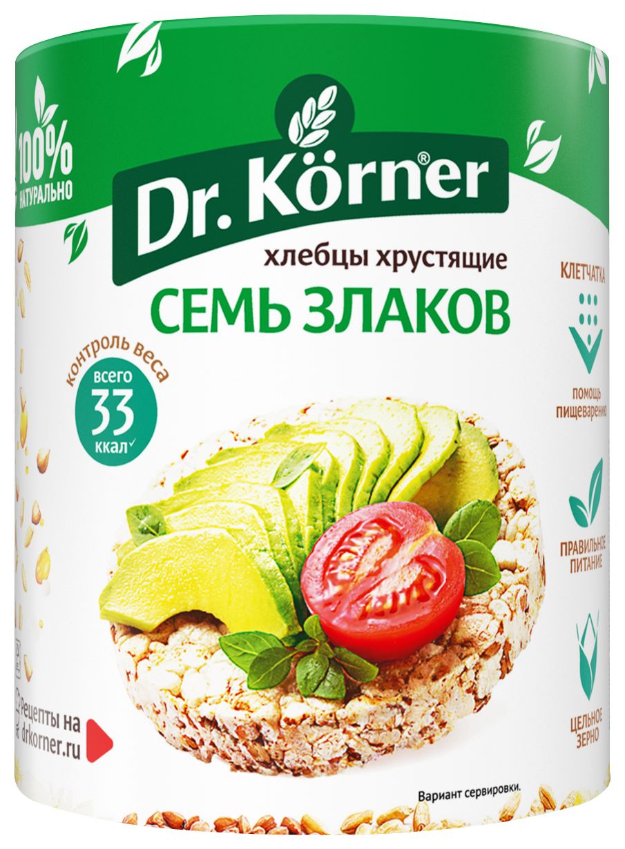 Хлебцы ДР.КЕРНЕР Семь злаков 100г