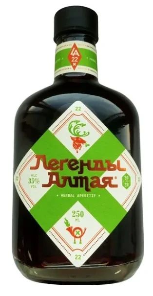 Аперитив ЛЕГЕНДЫ АЛТАЯ 35% ст/б 0.25л