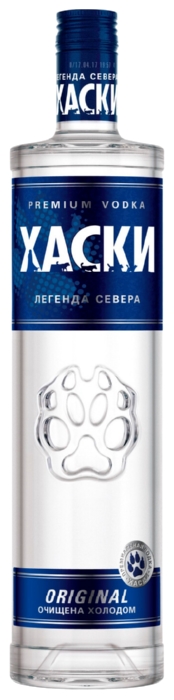 Водка ХАСКИ 40% ст/б 1л