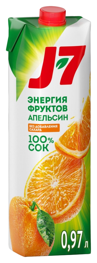 Нектар ДЖЕЙ-7 апельсин 0.97л