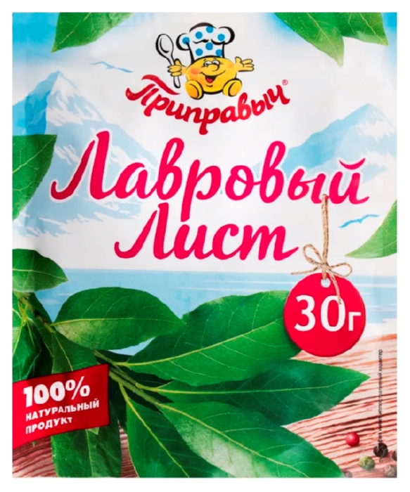 Лавровый лист ПРИПРАВЫЧ м/у 30г