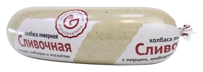 Колбаса МЕЖЕНИНОВСКАЯ ПФ Сливочная ливерная 300г