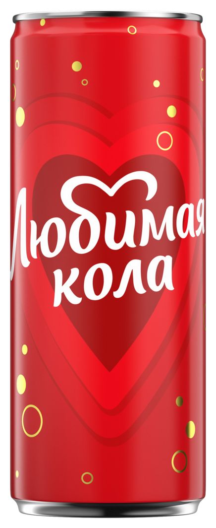 Газ.напиток ЛЮБИМЫЙ Любимая кола ж/б 0.33л