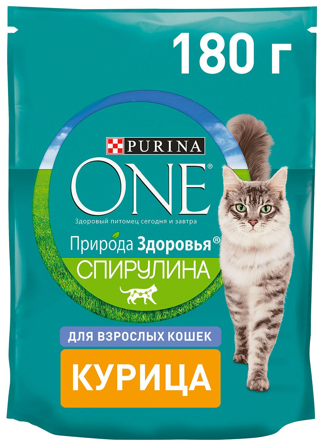 Корм для кошек ПУРИНА ВАН Природа здоровья с курицей 180г