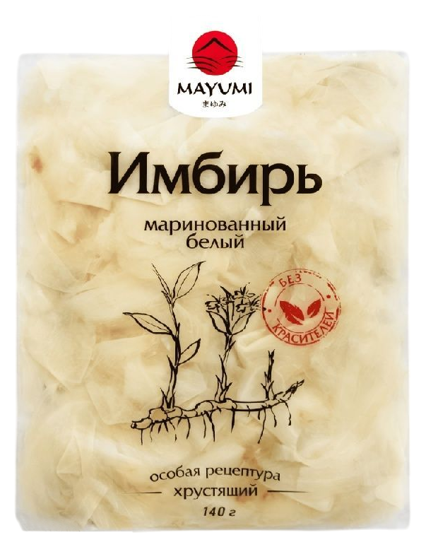 Имбирь МАЮМИ белый маринованный м/у 140г