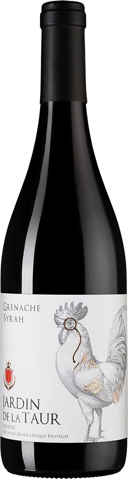 Вино ЖАРДЕН ДЕ ЛА ТОР Гренаш Сира красное п/сух 13.5% ст/б 0.75л