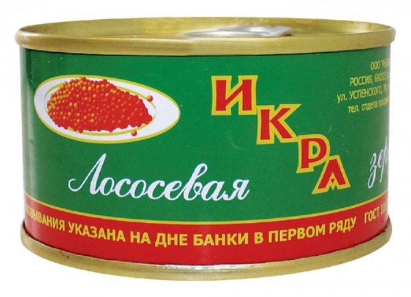 Икра лососевая НЕВОД ж/б 95г