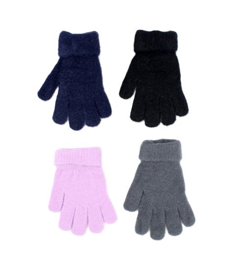 Перчатки детские ХОББИ ЛАЙН ассорти р.14-16 арт.ПД 007-20