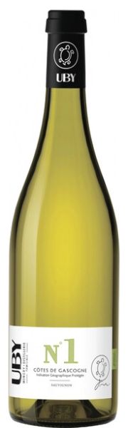 Вино ЮБИ №1 Совиньон белое сух 10.5% ст/б 0.75л