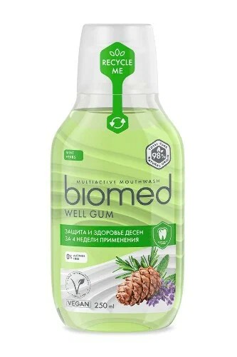 Ополаскиватель БИОМЕД Велл Гам 250мл