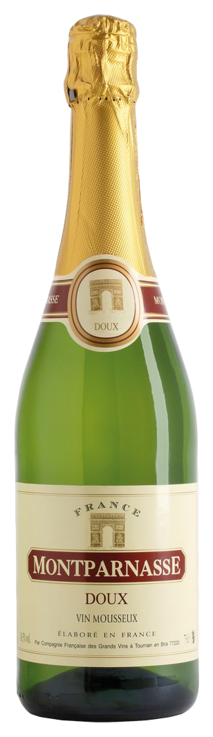 Игристое вино МОНПАРНАС белое п/сл 10.5-11% ст/б 0.75л