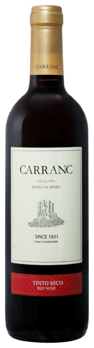 Вино КАРРАНК красное сух 12% 0.75л