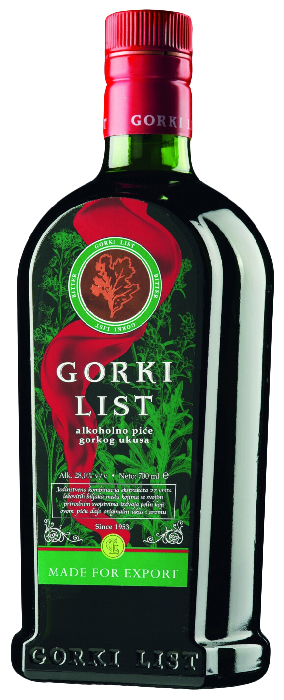 Ликер ГОРЬКИЙ ЛИСТ десертный травяной 28% ст/б 0.7л