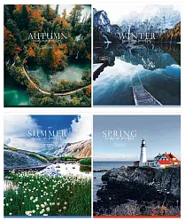 Тетрадь АРТ-СПЭЙС Путешествия клетка 96л арт.Т96кЭ_36450