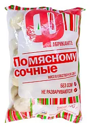 Пельмени ФАБРИКАНТЪ По-мясному сочные 900г