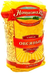 Овсяные хлопья НАЦИОНАЛЬ м/у 450г