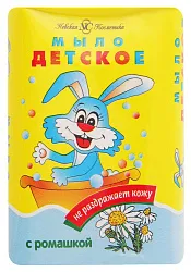 Мыло детское НЕВСКАЯ КОСМЕТИКА Ромашка 90г