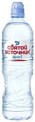 Вода СВЯТОЙ ИСТОЧНИК Спорт артезианская 1кат негазированная пэт 0.75л