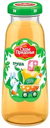 Сок САДЫ ПРИДОНЬЯ груша восстановленный ст/б 0.2л