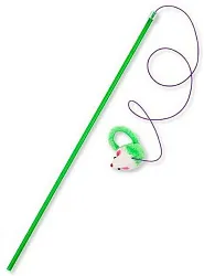 Игрушка для кошки ПЛЕЙ КЭТ Дразнилка удочка мышка