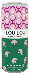 Игристое вино ЛУ ЛУ розовое п/сл 11% ж/б 0.25л