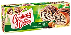 Рулет СДОБНАЯ ОСОБА маковый 400г