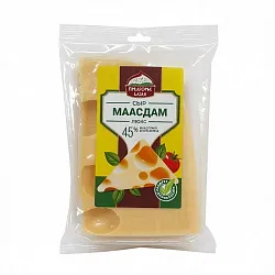Сыр ПРЕДГОРЬЕ АЛТАЯ Маасдам Люкс бзмж 45% 200г