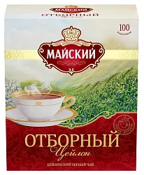 Чай МАЙСКИЙ Отборный цейлонский 100пак