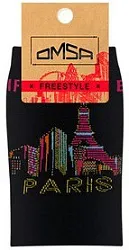 Носки унисекс ОМСА Фристайл черные р.39-41