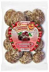 Пряники ЧАЙНЫЙ СОВЕТНИК с вишневой начинкой 350г