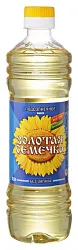 Масло подсолнечное ЗОЛОТАЯ СЕМЕЧКА  рафинированное 0.5л