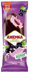 Мороженое ИНМАРКО Джемка йогуртное черная смородина в глазури бзмж 57г