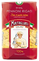 Мак.изделия МАЛЬТАЛЬЯТИ Перья рифленые №074 м/у 450г