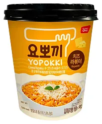 Лапша б/п ЙОПОККИ Рапокки сырные с рисовыми палочками стакан 145г