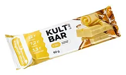 Батончик КУЛЬТЛАБ белый шоколад и жареный миндаль 60г