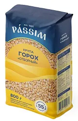 Горох ПАССИМ колотый м/у 800г
